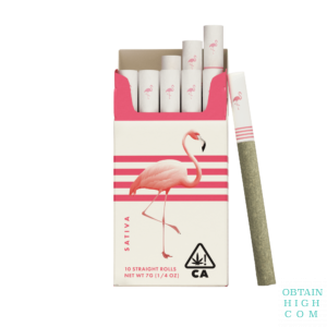 Cannabis Pre-rolls 10 Pack Classic Sativa 7 Grams by Birdies